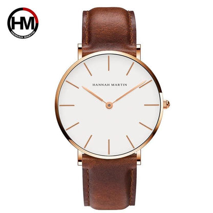 Hannah Martin Classic Vintage Armbanduhr - EraEssentials