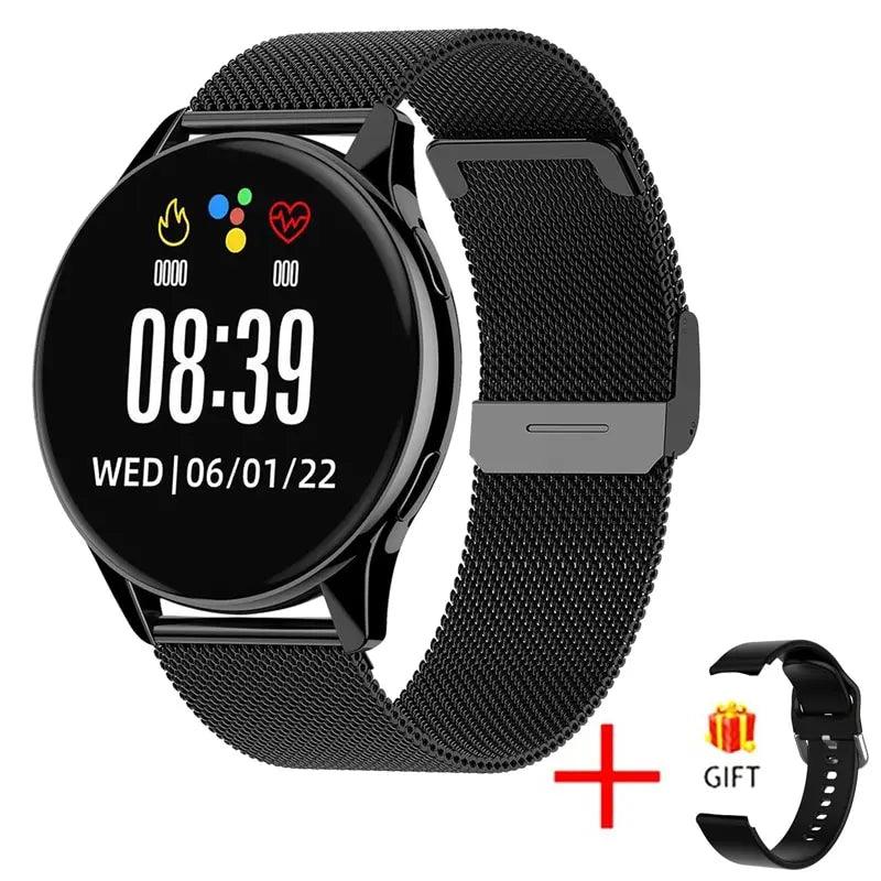 Smartwatch Rund mit Touchscreen für Sport, Fitness, Bluetooth - EraEssentials