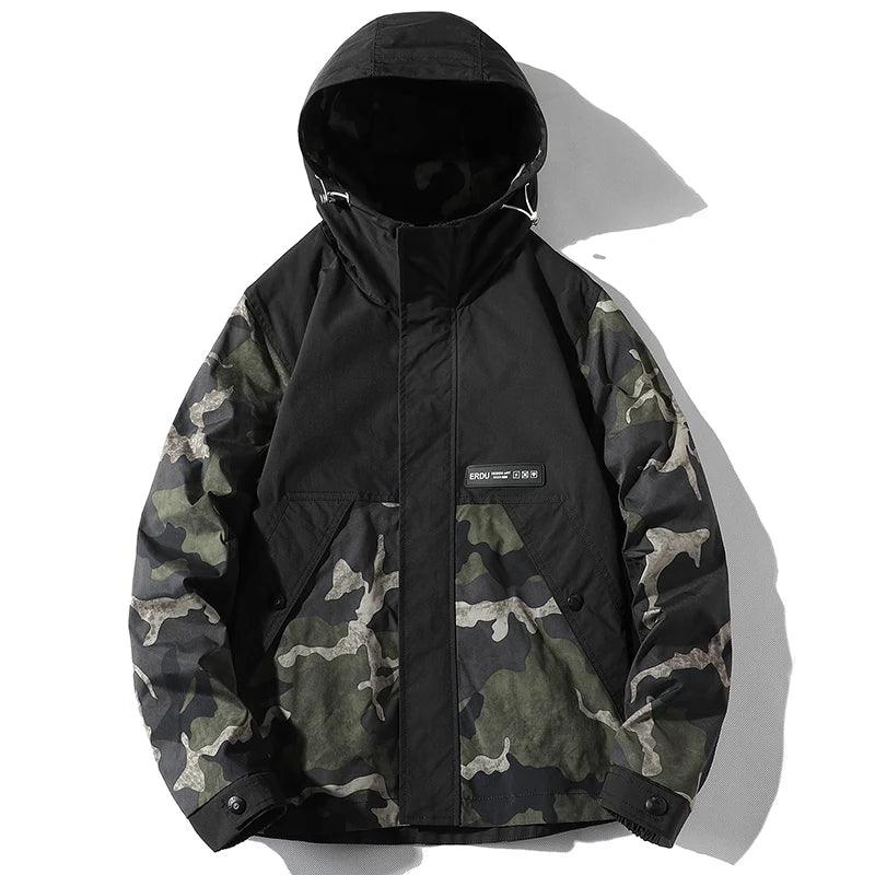 EraE - Outdoor Bomberjacke Camouflage Fashion Männer - EraEssentials