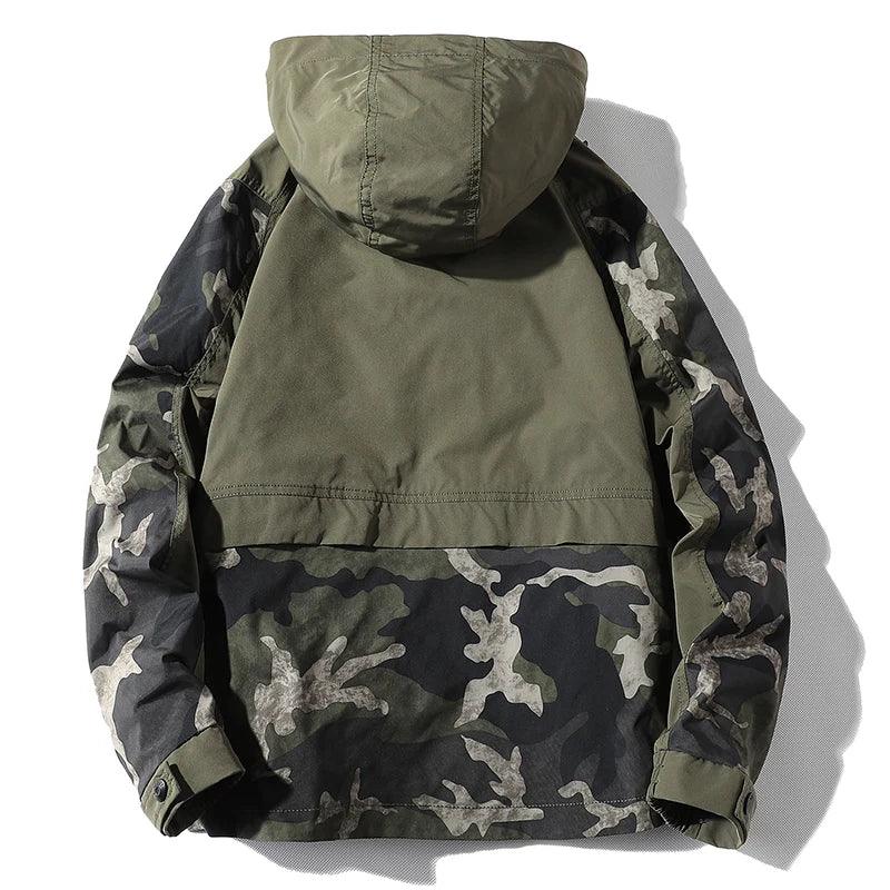 EraE - Outdoor Bomberjacke Camouflage Fashion Männer - EraEssentials