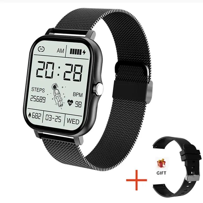 Smartwatch mit Touchscreen für Sport, Fitness, Bluetooth - EraEssentials