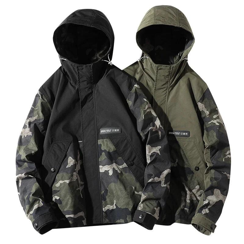 EraE - Outdoor Bomberjacke Camouflage Fashion Männer - EraEssentials