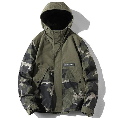 EraE - Outdoor Bomberjacke Camouflage Fashion Männer - EraEssentials